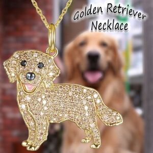 COPY - Lovely golden retriever necklace